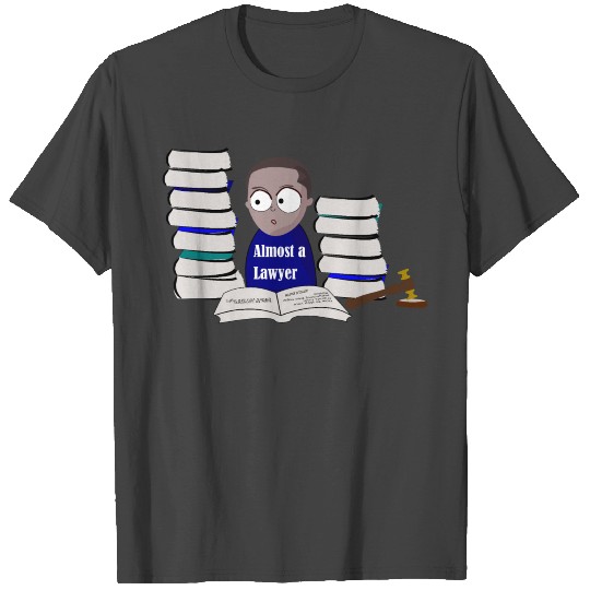 Almost a Lawyer Man African american T Shirts