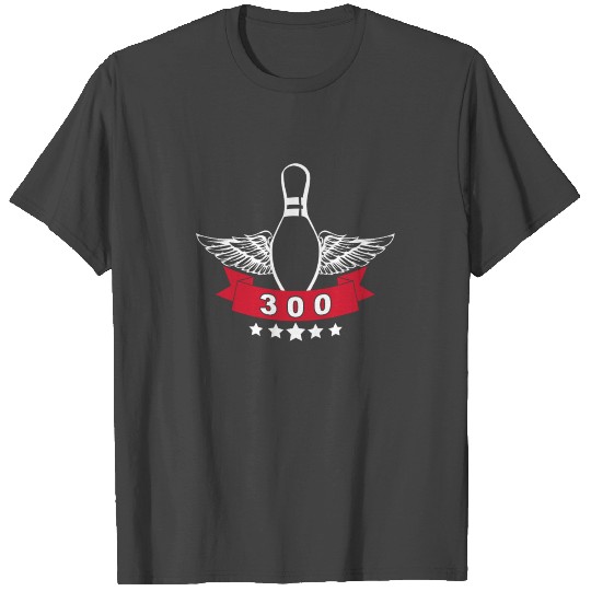 Bowling T Shirts 300 the perfect game ! bowling Pin