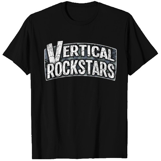 vertical rock stars 05 skydiving base jumping T Shirts
