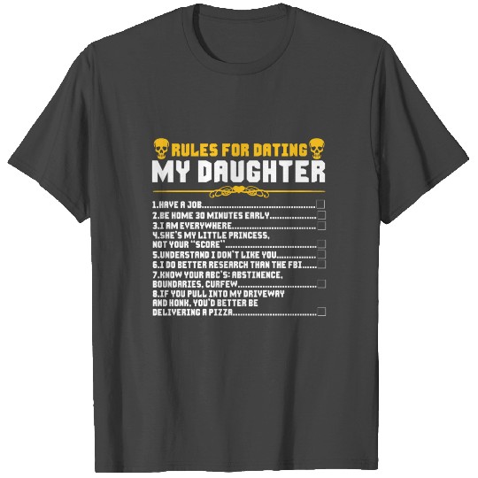 Thank you father dad daughter gift T Shirts