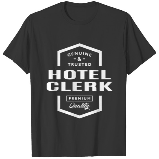 Hotel Clerk shirt T-shirt
