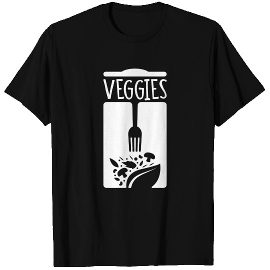 Vegetarian Vegetable White Cool Gift T Shirts