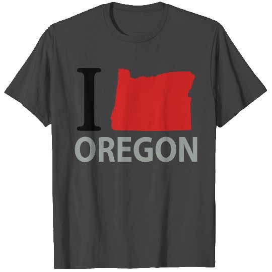 I love Oregon T Shirts