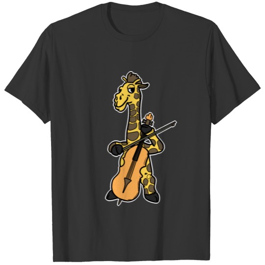 Cello Gift Musical Instrument Sound Song T-shirt