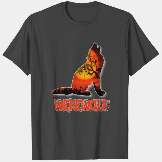 Werewolf Halloween T Shirts