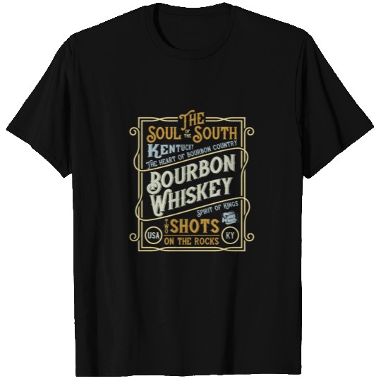 Bourbon Whiskey T Shirts
