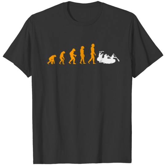 Evolution Of Rafting Stylish Shirt T-shirt