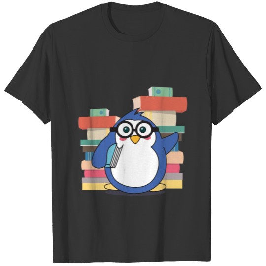 nerd penguin T-shirt