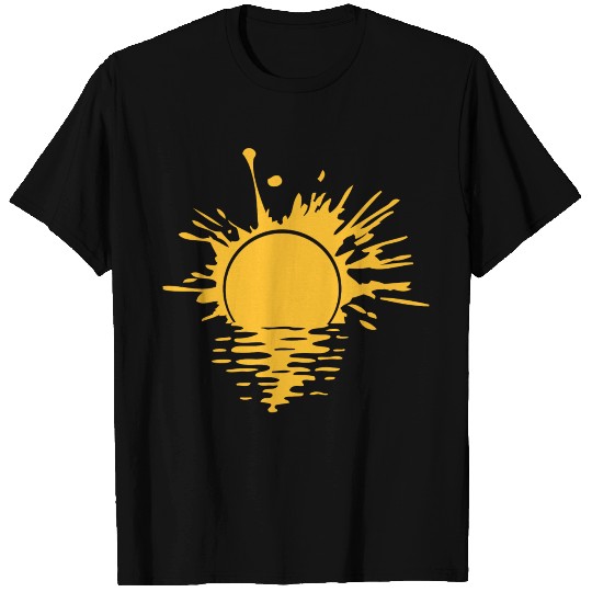 blob graffiti drops spray water sun sea holiday va T Shirts