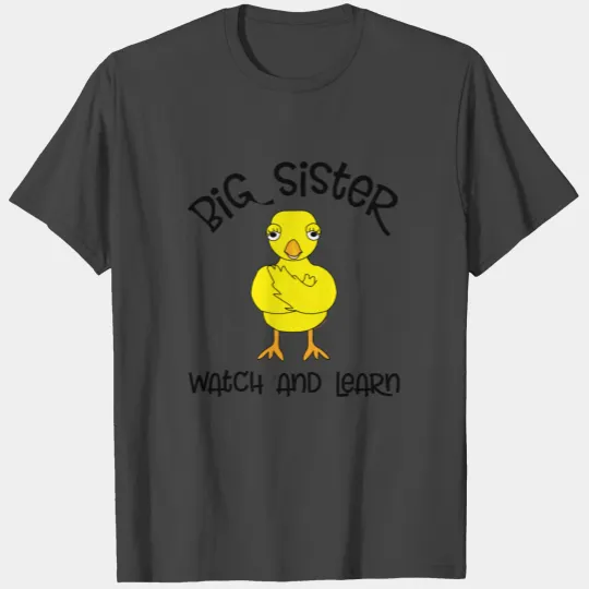 Big Sister Watch and Learn T Shirts
