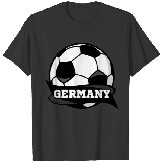 Fußball Deutschland Germany Fußballer Geschenk T-shirt