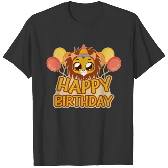 Birthday Lion T Shirts