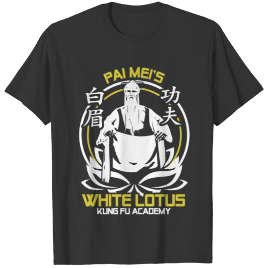 Kill Bill Pai Mei Lotus Kungfu Academy T Shirts
