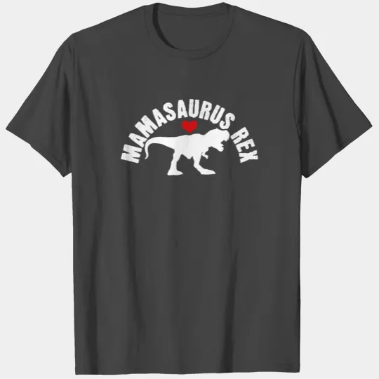 Mothers Day Funny Mamasaurus Dino Mom T Shirts