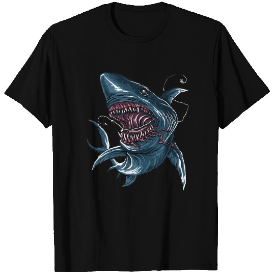 Shark Shark Attack T Shirts