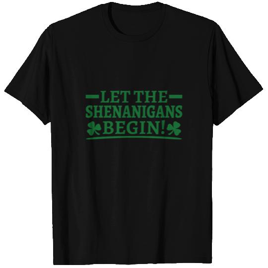 Let the Shenanigans begin! St Patricks Day Ireland T Shirts