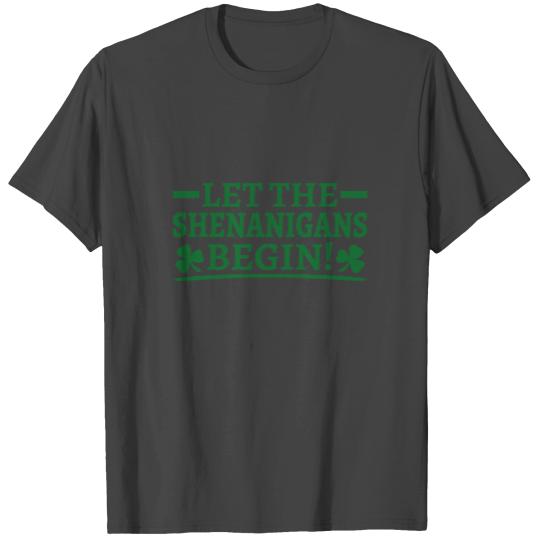 Let the Shenanigans begin! St Patricks Day Ireland T Shirts
