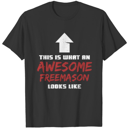 Awesome Mason worker T-shirt