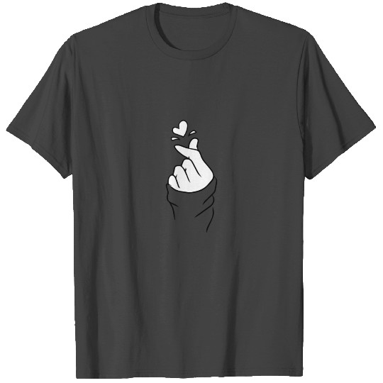Korean love sign T Shirts