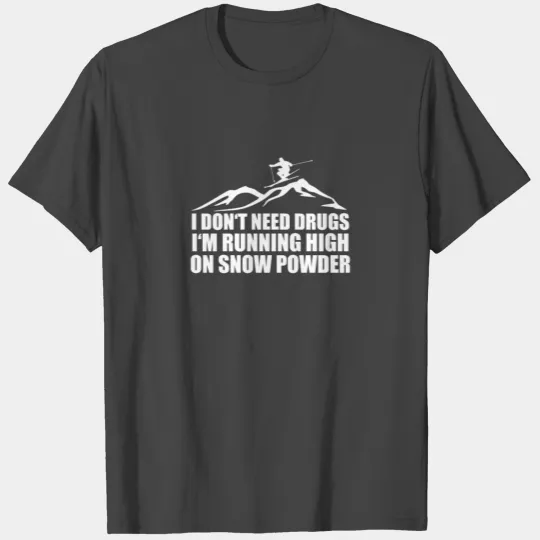 Ski Skiing Apres-Ski Skilover Winter Sports Gift T Shirts