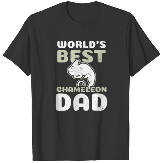 Chameleon Worlds Best Dad Gift T-shirt