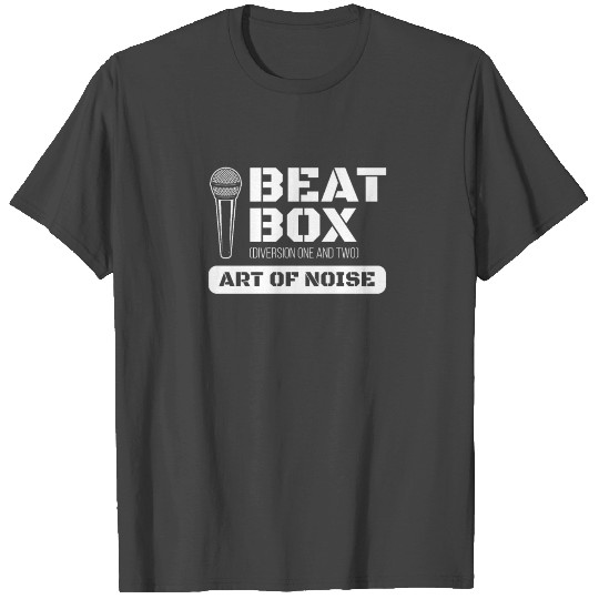 Beat Box Art Of Noise vocals musician microphone T Shirts