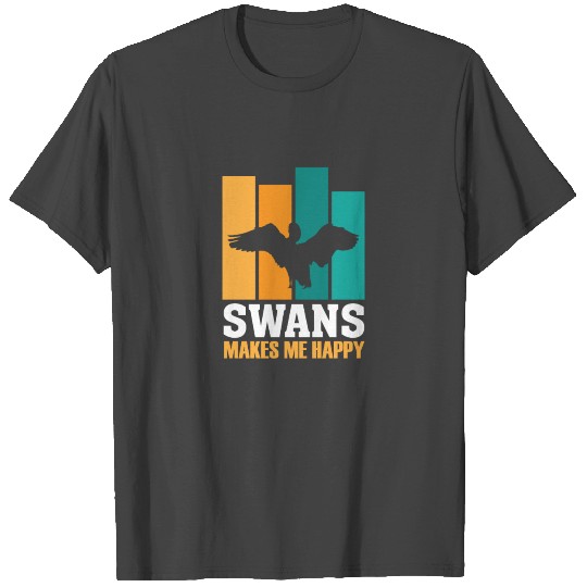 swan bird goose lake pond swans gift T Shirts