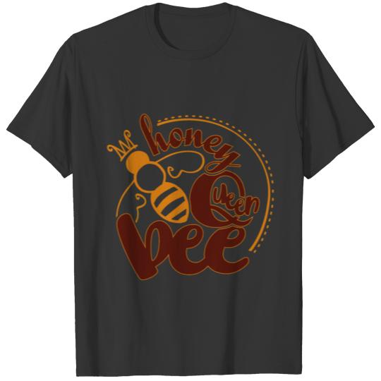 Bee Queen Nature Earth Day Bee Gift T Shirts