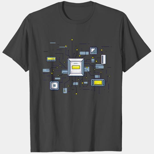 ai robot chip T Shirts