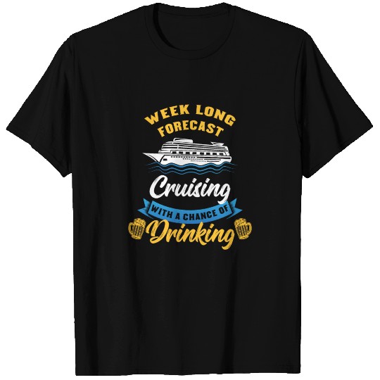 Spring Break Cruise Trip Forecast T Shirts