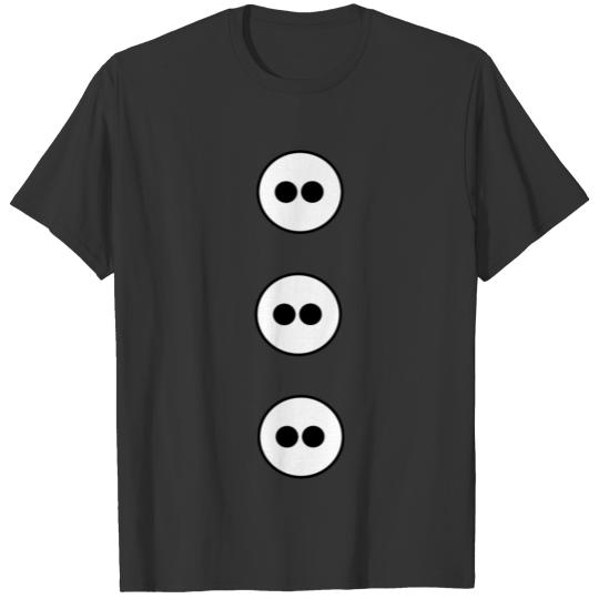 Big buttons T Shirts