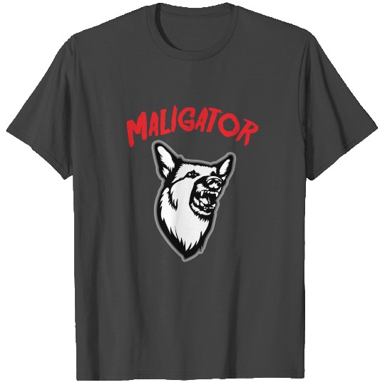 Maligator Belgian Malinois Dog Lover Animal T Shirts