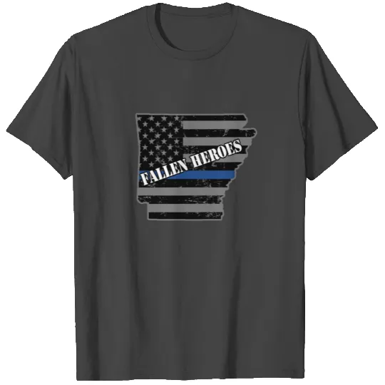 Arkansas State Police Arkansas Trooper Police T Shirts