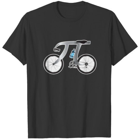 Funny Picycle Bicycle Bikes Cycle Passion Pi Day T-shirt