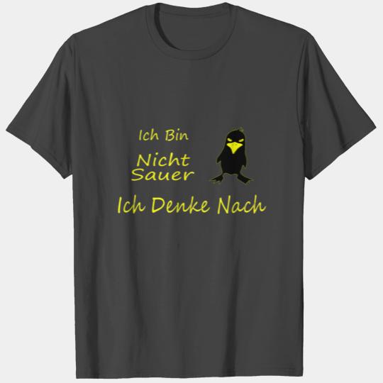 ich bin nicht sauer ich denke nach Angry Bird T Shirts