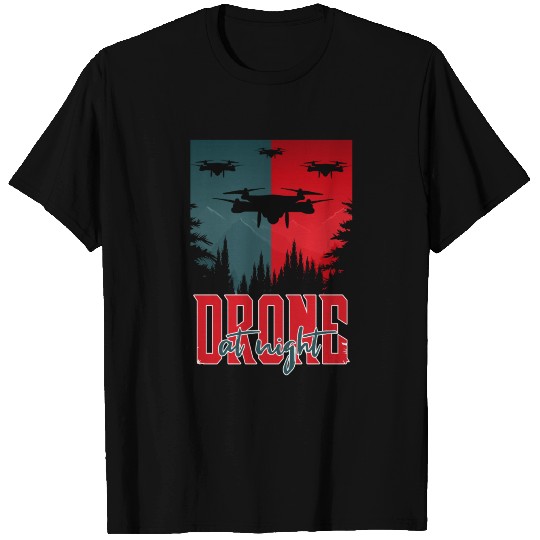 Drone Retro Propeller Quadcopter Gift Pilot T Shirts