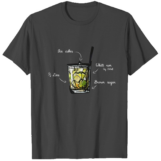 Caipirinha Brazil Cocktail T Shirts