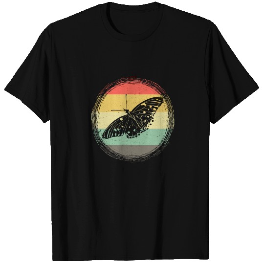 Butterflies insect retro T Shirts