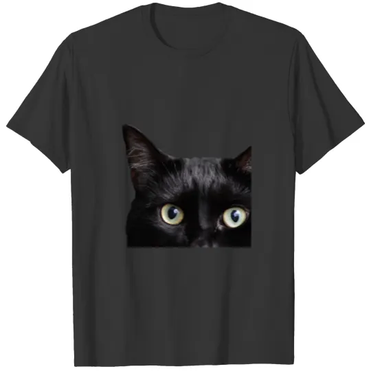 Black cat T Shirts