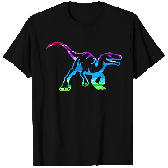 Abstract Velociraptor Design T Shirts