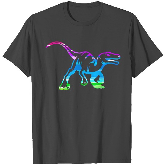 Abstract Velociraptor Design T Shirts