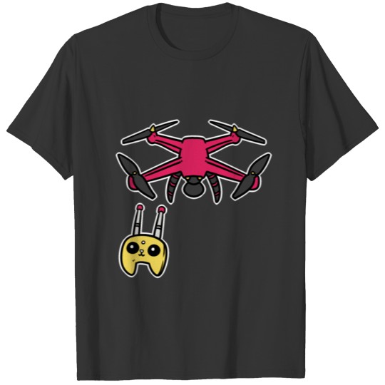 drone object hobby flying Hubschauber gift flying T-shirt
