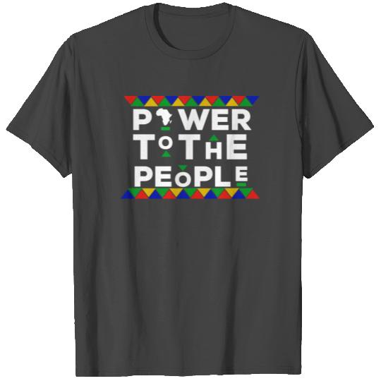 BLACK POWER HBCU AFRICA MOTHERLAND AFRO EDUCATED T Shirts