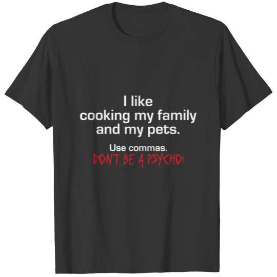 COOKING FAMILY T Shirts