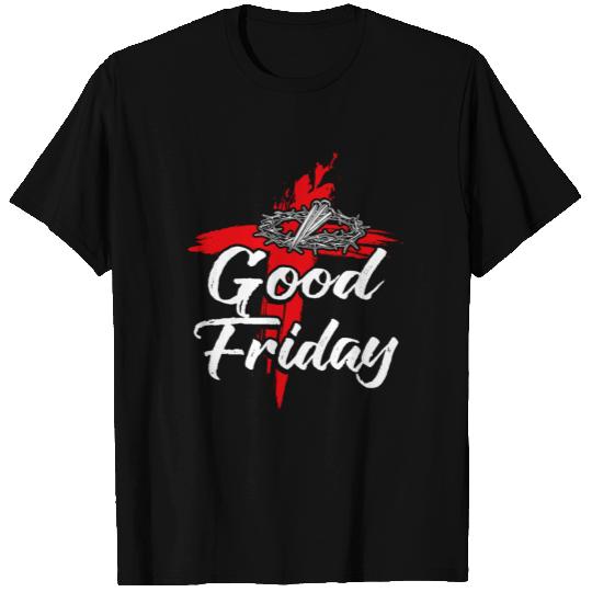 Good Friday Crown of Thorns Christian Easter T Shirts