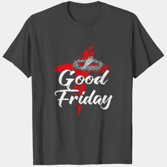 Good Friday Crown of Thorns Christian Easter T Shirts