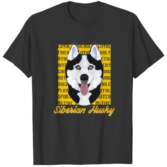 Husky Pup Animal Gift T-shirt