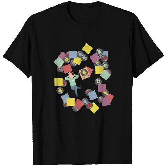 Records Vinyl Record Player T Shirts