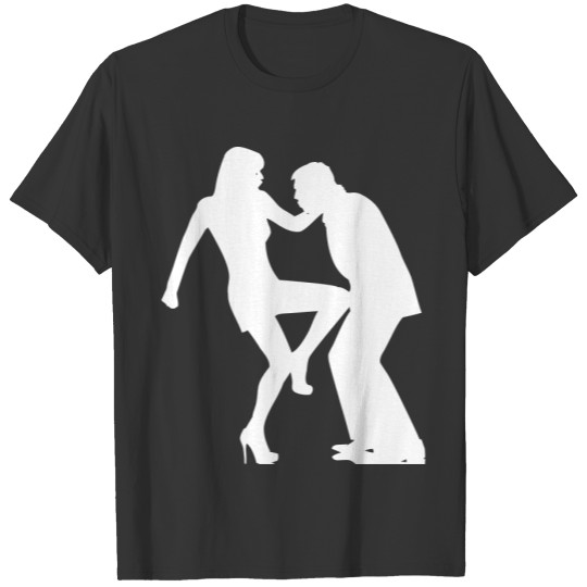 A Woman Fighting Off A Molester T-shirt