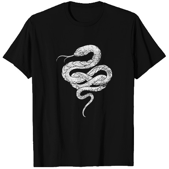 Snake Snake Skin Snake Tongue T Shirts